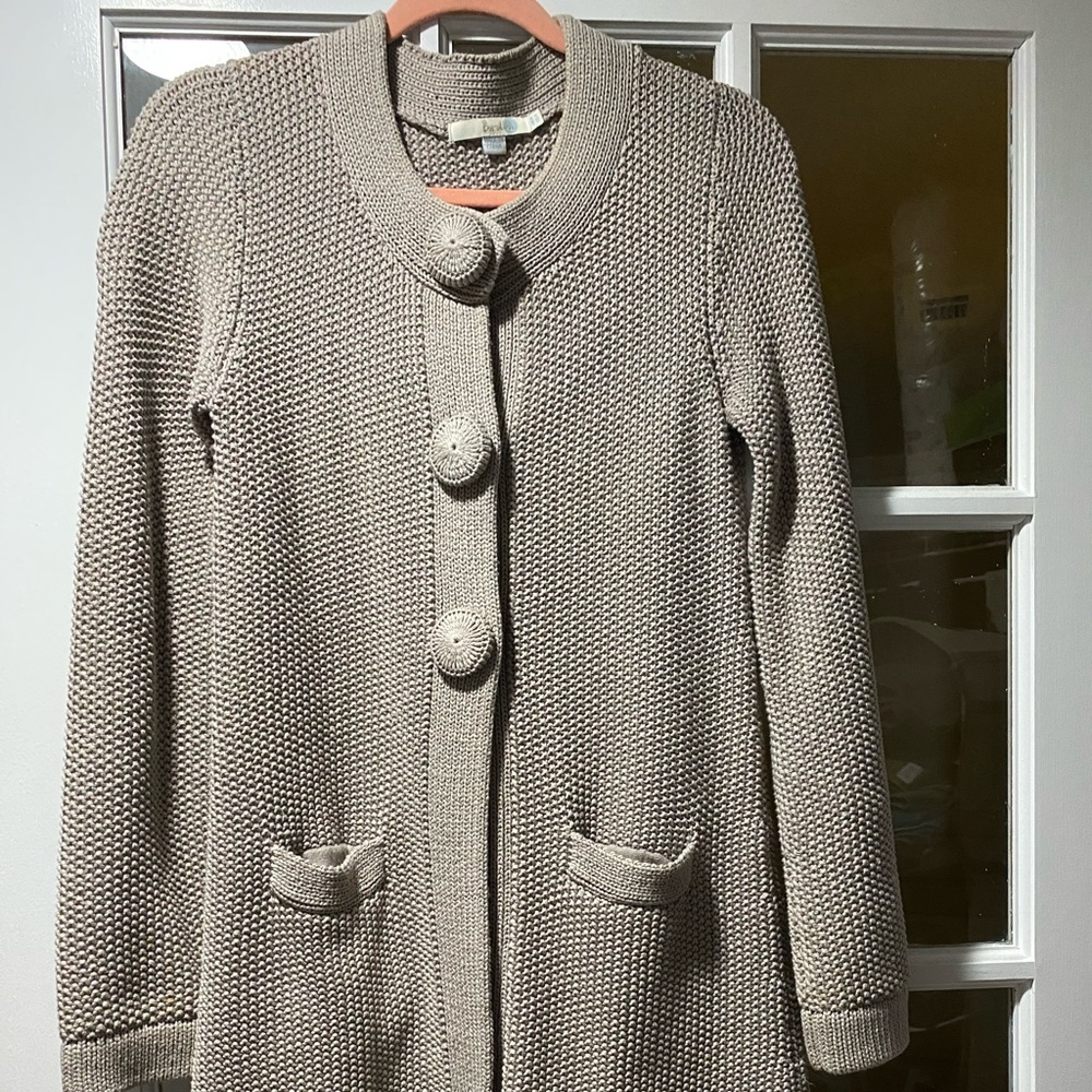 Boden Long Chunky Knit Cardigan